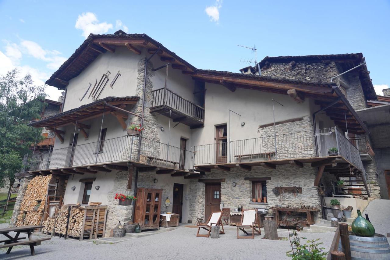 Pensione Albergo Diffuso Ceaglio Valle Maira Marmora Exterior foto